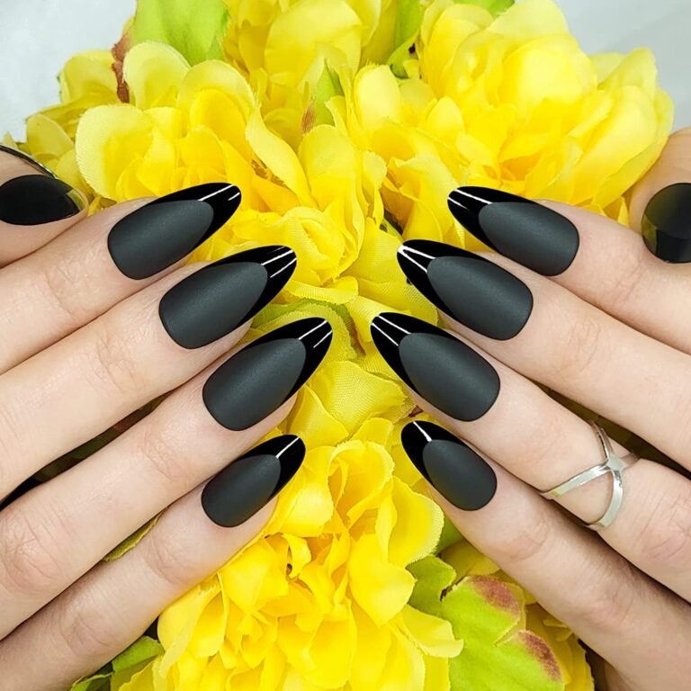 black nail ideas