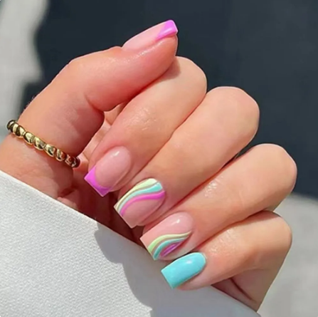 nails hand design